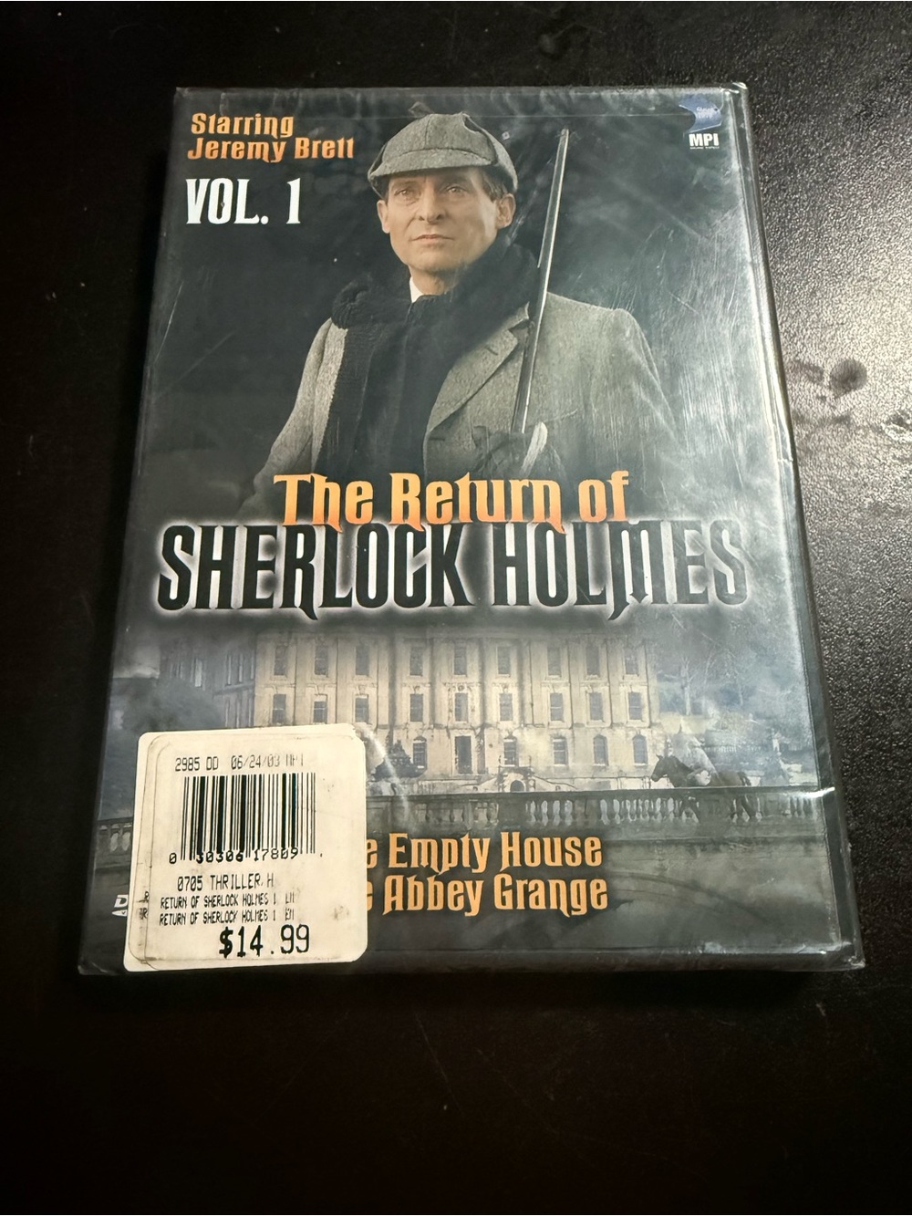 The Return of Sherlock Holmes Vol. 1 DVD - Set New Sealed Jeremy Brett (bx5)
